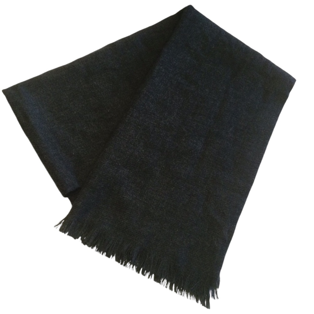 Pistil Herringbone Pattern Wool Blend Scarf